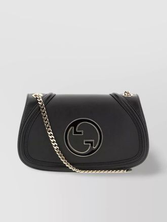 Gucci small curved silhouette shoulder bag with chain strap