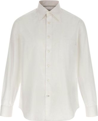 Brunello Cucinelli White Cotton Shirt