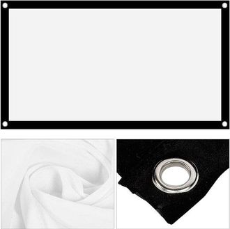 OEM Pantalla De Proyecci&oacute;n De 60 Pulgadas 16:9, Pantalla De Proyecci&oacute;n Plegable, Pantalla Hd Port&aacute;til, Para Interiores Y Exteriores, Blanca