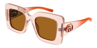 Gucci GG2025S 004 Womens Sunglasses Pink Size 49