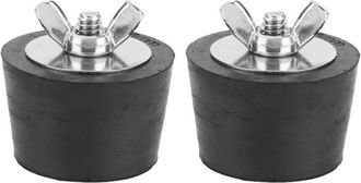 OEM Bouchon Antigel Piscine - Caoutchouc Expansible - Pour Hivernage Piscine Et Spa - Diam&egrave;tre 38 Mm - 2 Pi&egrave;ces