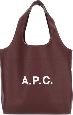 A.P.C. A. p.c. Logo-print Shoulder Bag