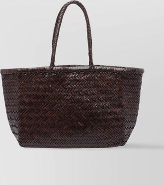 Dragon Diffusion large rectangular woven dual handles