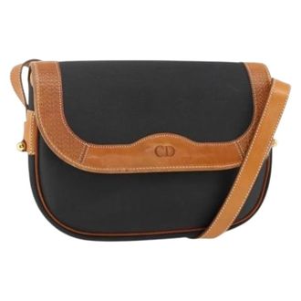 Dior Pre-owned Cross Body Bags, female, Black, Size: ONE SIZE Pre-owned Shoulder Bag