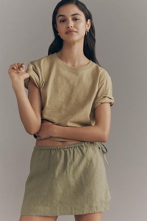 Maeve The Corey Short-Sleeve Boxy Tee by Maeve