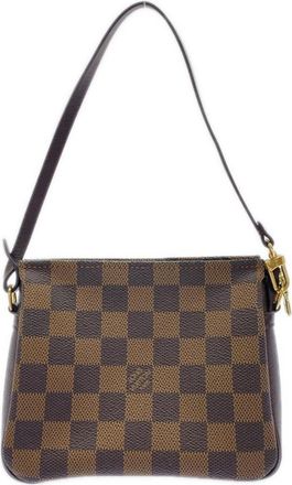 Louis Vuitton Ebene Coated Canvas Pouch (Pre-Owned)