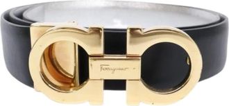 Ferragamo Pre-owned Belts, female, Black, Size: ONE SIZE Pre-owned Standard Belt
