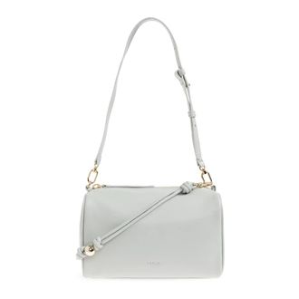 Furla Talia Bag - Dames - Schoudertassen - Blauw - ONE Size - Leer - Tassen