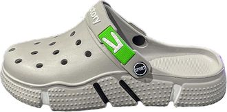 Generic Large-size Hole Shoes Mens Soft-soled Hollow Toe Casual Sandals Are Worn Outside(gray,50)