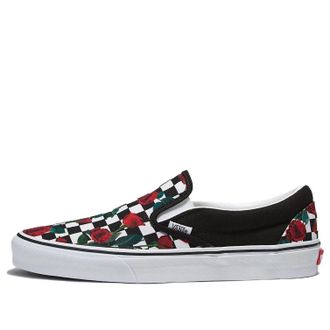 Vans Aura Checkerboard Customs Roses VN0A3VC0946
