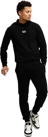 Emporio Armani 8Npv 64 Trainingspak - Heren - Trainingspakken - Zwart - S - Katoen - Fitness
