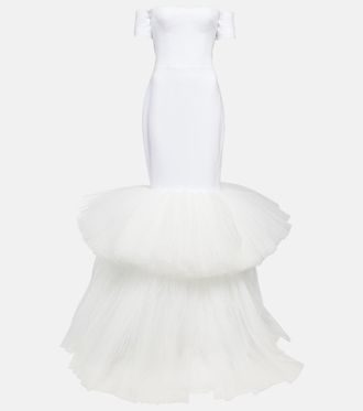 Rasario Bridal Olivia off-shoulder gown