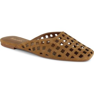 Splendid Remi Geo Cutout Flat in Caramel at Nordstrom, Size 9.5