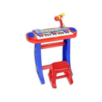 Bontempi Tastiera Digitale con Microfono e Sgabello 31 Tasti 133240