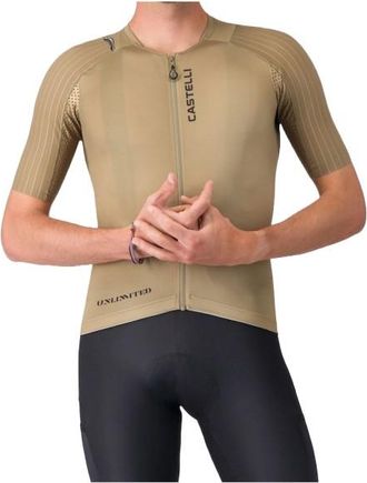Castelli Unlimited Pro 2 Jersey Velotrikot f&uuml;r Herren | beige