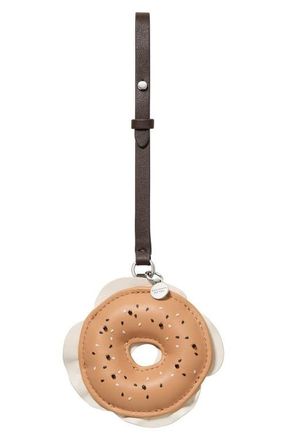 Kate Spade New York charmed nyc bagel bag charm in Beige Multi at Nordstrom
