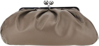 Weekend by Max Mara Leather large Pasticcino bag Woman One Size