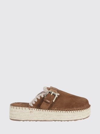Mou Clogs Jute Mou in camoscio