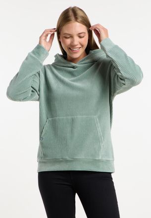 Ragwear Sweatshirt RAGWEAR COLBIE CORDY, Damen, Gr. XXL, gr&uuml;n (dusty gr&uuml;n), Sweatware, Obermaterial: 76% Baumwolle, 20% Polyester, 4% Elasthan, unifarben, reg