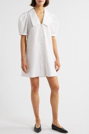 Frame Denim The Sailor Shirtdress in White at Nordstrom Rack, Size X-Large