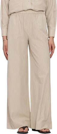 Ruby Tuesday Cilyes Wijde Broek - Dames - Wijde Broeken - Beige - M - Broeken