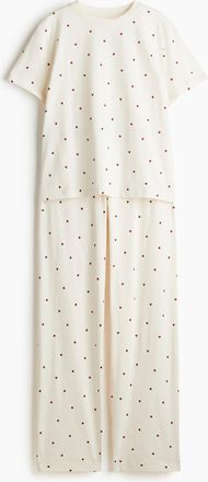 H&M Jersey-Schlafanzug - White