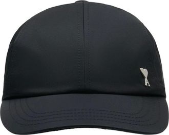 Ami Caps, unisex, Black, Size: ONE SIZE De Coeur Stud Cap