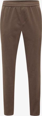 Genti Relaxed Fit Trousers | Bruin