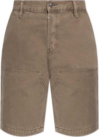 AllSaints Heren, Korte broeken, Bruin, Maat: W28 Katoen