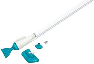 OEM Limpiafondos Para Piscinas Aquapristine Con P&eacute;rtiga 190 Cm, 1 Cabezal De Aspiraci&oacute;n Azul