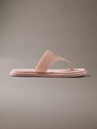 Calvin Klein Finni - Sandalias planas de dedo estilo gelatina