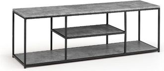 Julian Bowen Staten Tv Unit 1.4m Concrete - Julian Bowen | TJ Hughes