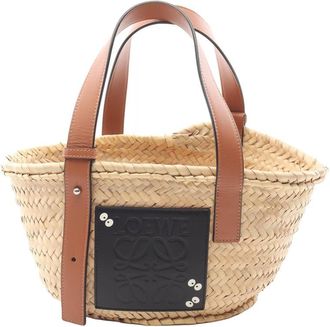 Loewe Pre-owned Loewe Studio Ghibli My Neighbor Totoro Small Raffia Dust Bunnies Basket Tote Ladies PDKE7L97UGJCBW1O