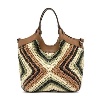Gianni Chiarini Tote Bags, female, Multicolor, Size: ONE SIZE Dua Tote Bag