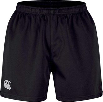 Canterbury Of New Zealand Heren Professional 2.0 Polyester Shorts (Zwart)