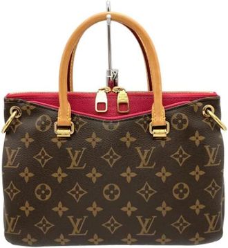 Louis Vuitton Pre-owned Vintage Monogram Canvas Handbag - Dames - Vintage Handtas - Bruin - ONE Size - Vintage