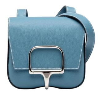 Herm&egrave;s Pre-owned Della Cavalleria Shoulder Bag - - Pre-owned - Donna - Blu - ONE SIZE
