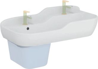 Vitra Sento Kids Fregadero Infantil 85 Cm Con Rebosadero