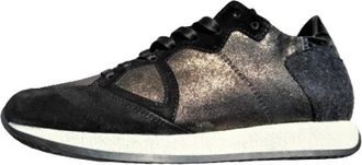 Philippe Model Monaco Sneakers - Heren - Sneakers - Zwart - 38 EU - Satijn - Schoenen