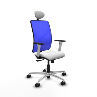 Piqueras y Crespo Silla De Oficina Piqueras Y Crespo Motilla Respaldo Fijo Blanco