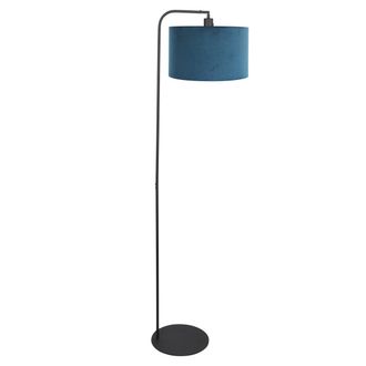 Steinhauer Steinhauer - L&aacute;mpara De Pie - Stang - Negro - Metal Velours