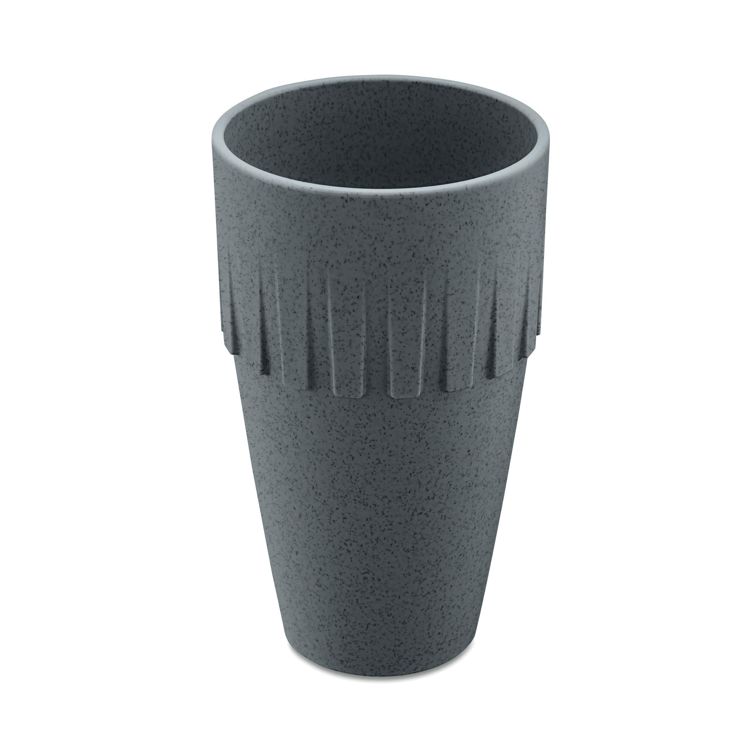 Koziol PALSBY M Schüssel 2 Liter – Nature Ash Grey, Stapelbar, Spülmaschinengeeignet
