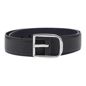 Gucci Pre-owned Vintage Riem - Heren - Vintage Accessoires - Zwart - ONE Size - Leer - Vintage