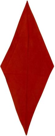Rier Losange Mini Sjaal - Heren - Wintersjaals - Oranje - ONE Size - Wol - Accessoires