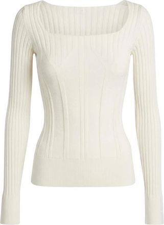 Dondup Maglia - Dames - Tops - Wit - Maat: M