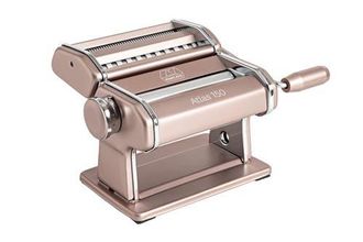 Marcato Atlas 150 Pasta Machine with Cutter, Hand Crank, and Instructions, Made in Italy in Powder Pink at Nordstrom