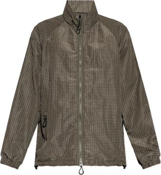 Comme Des Gar&ccedil;ons Light Jackets, male, Brown, Size: M Checked Pattern Jacket