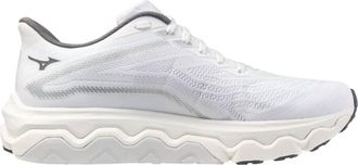 Mizuno Mens Wave Horizon 8 Shoe In White/quiet Shade
