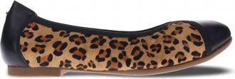 Revere Comfort Shoes Womens Nairobi Ballet Shoes In Black Leopard