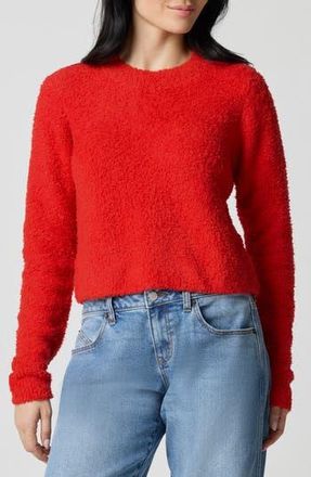 Florence By Mills Crop Crewneck Sweater in Scarlet at Nordstrom Rack, Size X-Small